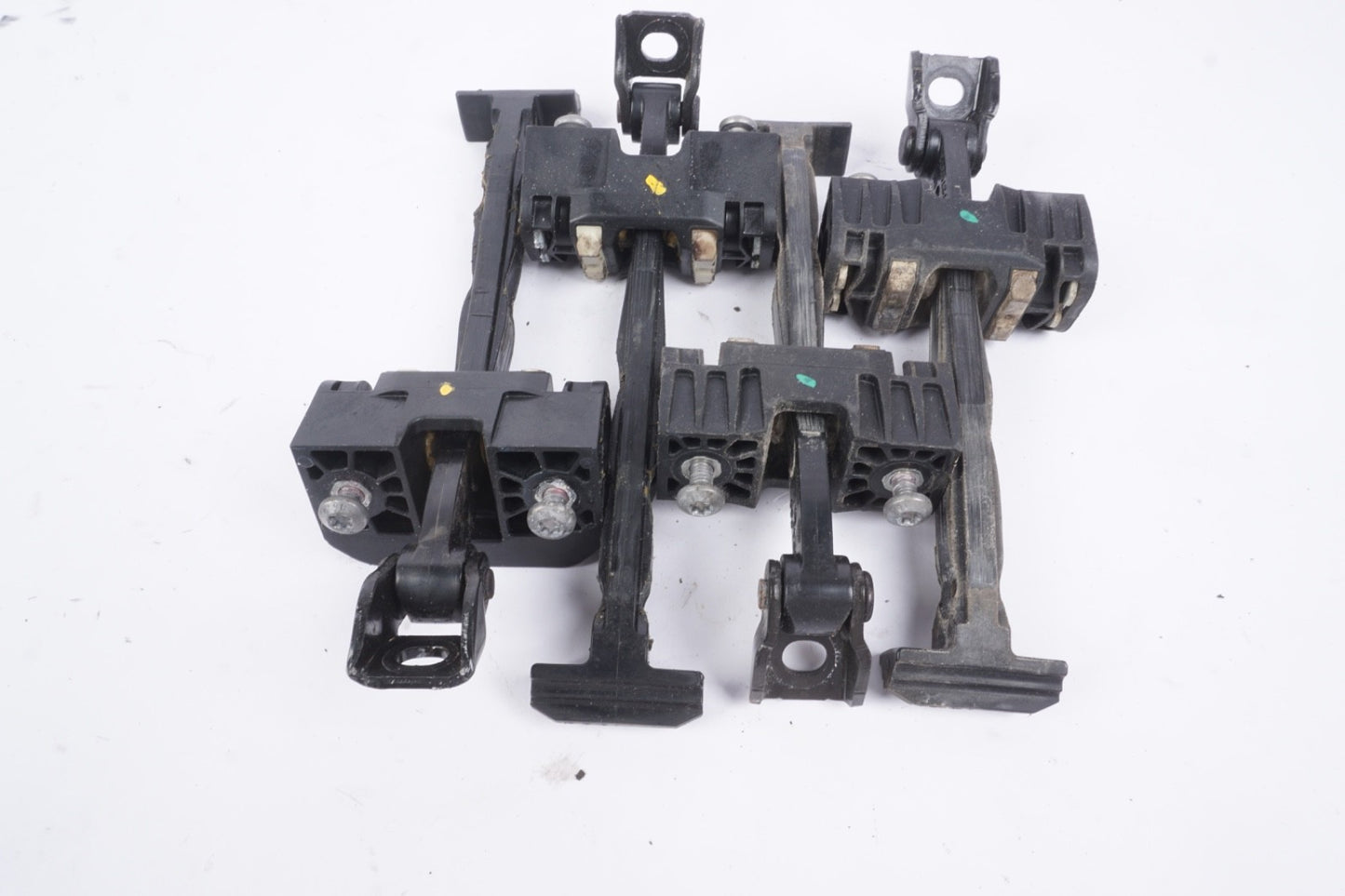 12-18 BMW 650i 640i LEFT RIGHT FRONT REAR SIDE DOOR HINGE CHECK STRAP STOPPER