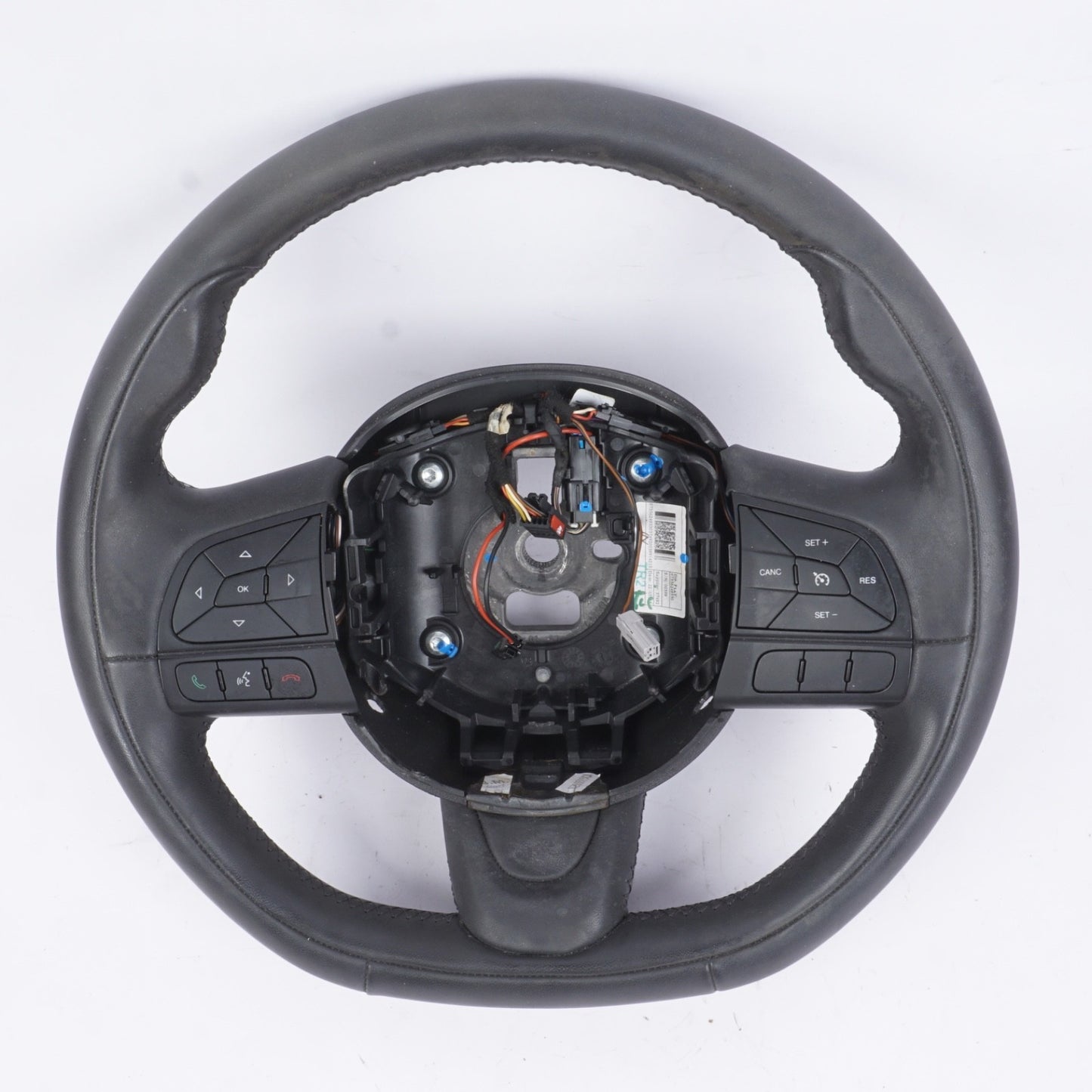 2016 - 2018 FIAT 500X DRIVER STEERING WHEEL W/AUDIO CRUISE CONTROL SWITCHES OEM