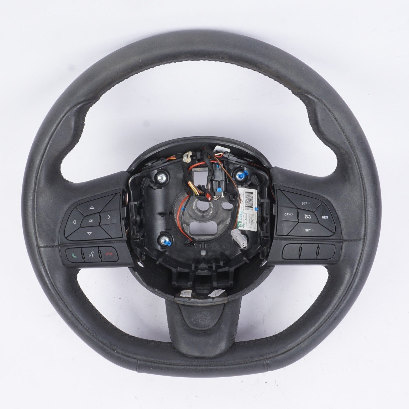 2016 - 2018 FIAT 500X DRIVER STEERING WHEEL W/AUDIO CRUISE CONTROL SWITCHES OEM