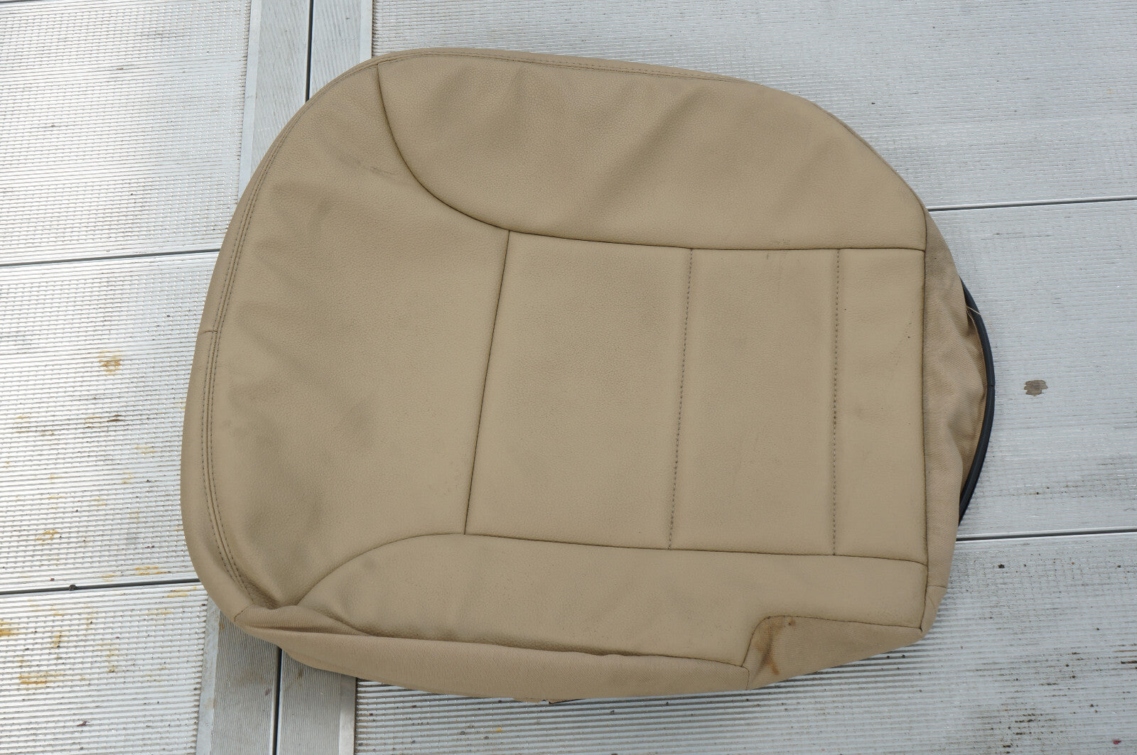 06-11 Mercedes ML350 ML500 REAR RIGHT PASS SIDE SEAT CUSHION COVER LOWER OEM