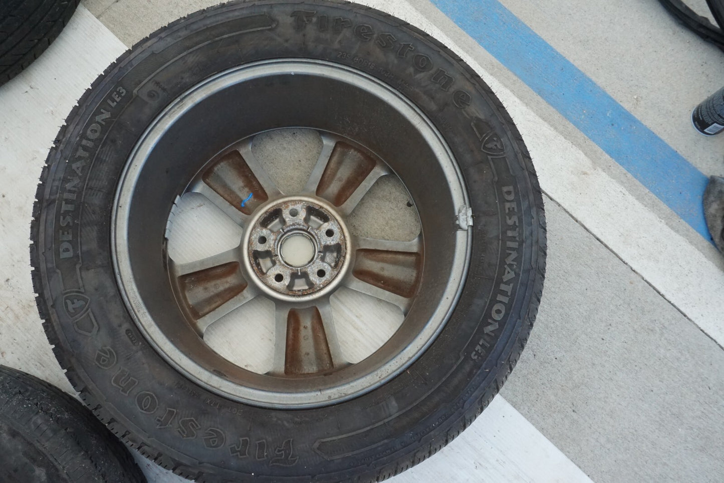 2013-2016 HYUNDAI SANTA FE ALLOY WHEEL RIM R18 7.5Jx18 SET OF 4 OEM