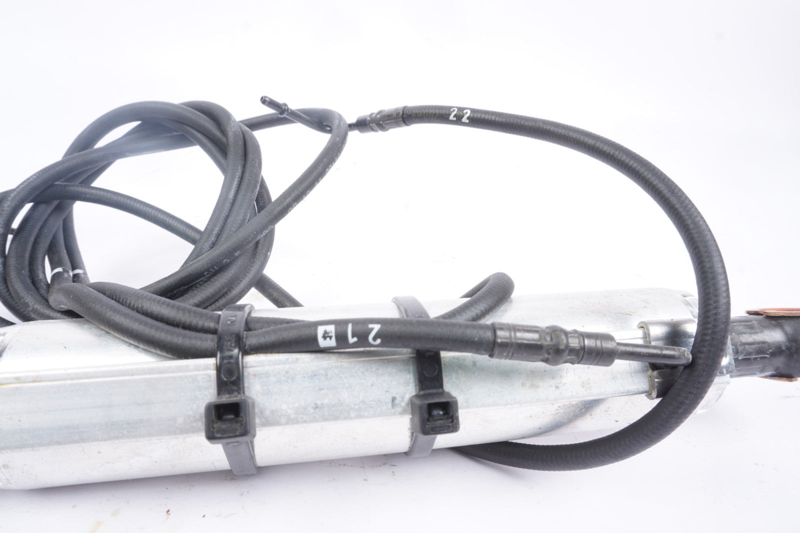 08-13 BMW E93 328I 335I M3 CONVERTIBLE TOP LEFT HYDRAULIC SHOCK LINE 21 & 22