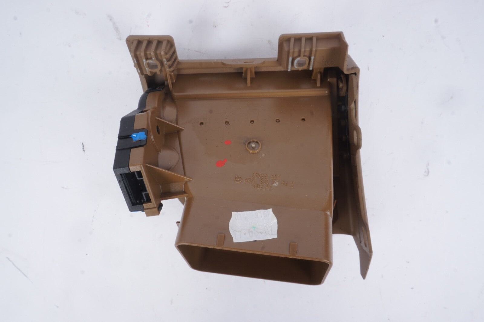 07-14 Mercedes W221 S550 CL600 Dashboard Dash AC A/C Air Vent Right TAN OEM