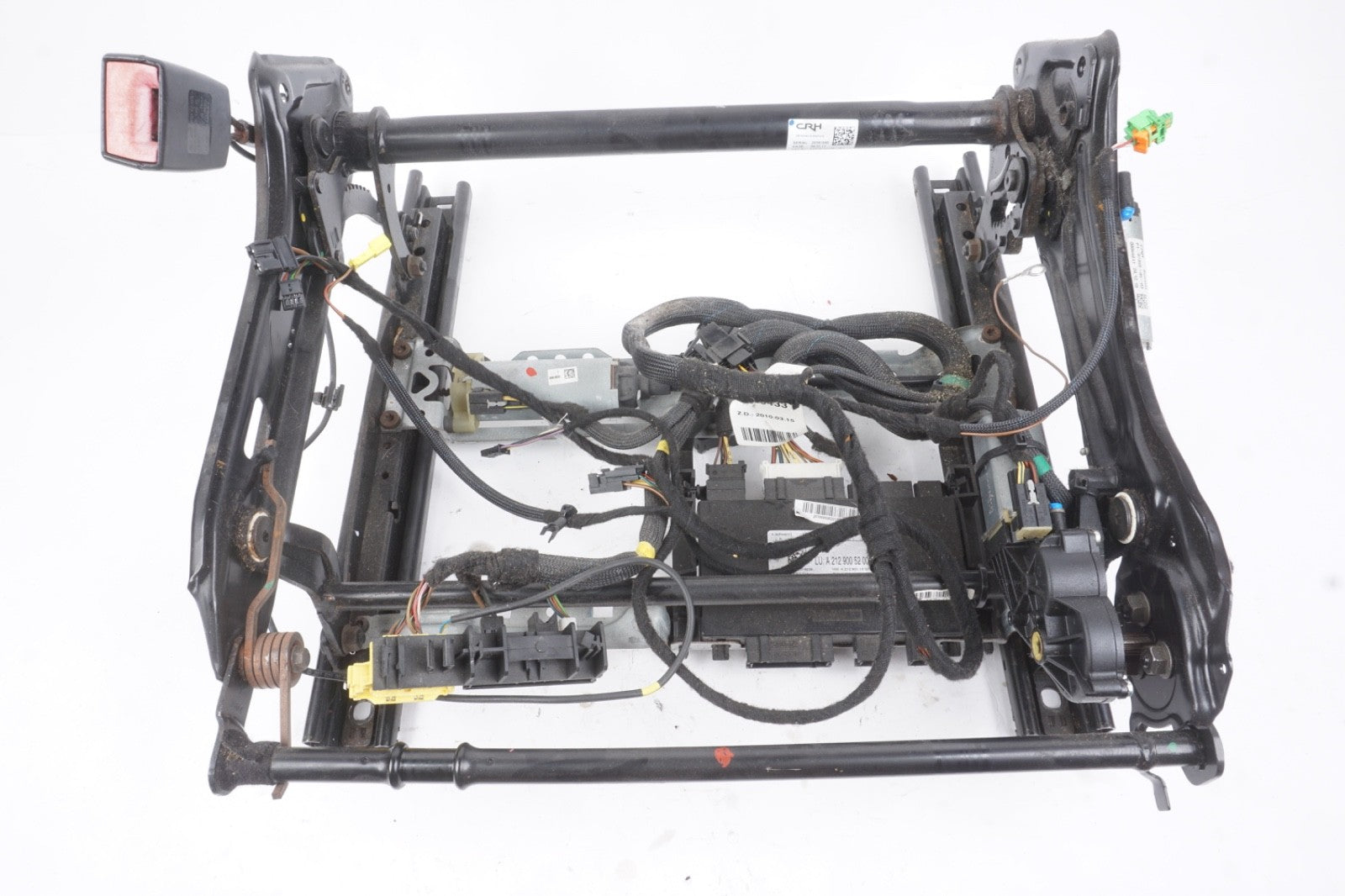 2010 - 2017 Mercedes W207 E550 C250 Front Left Seat Rail Track Frame W/ Motors