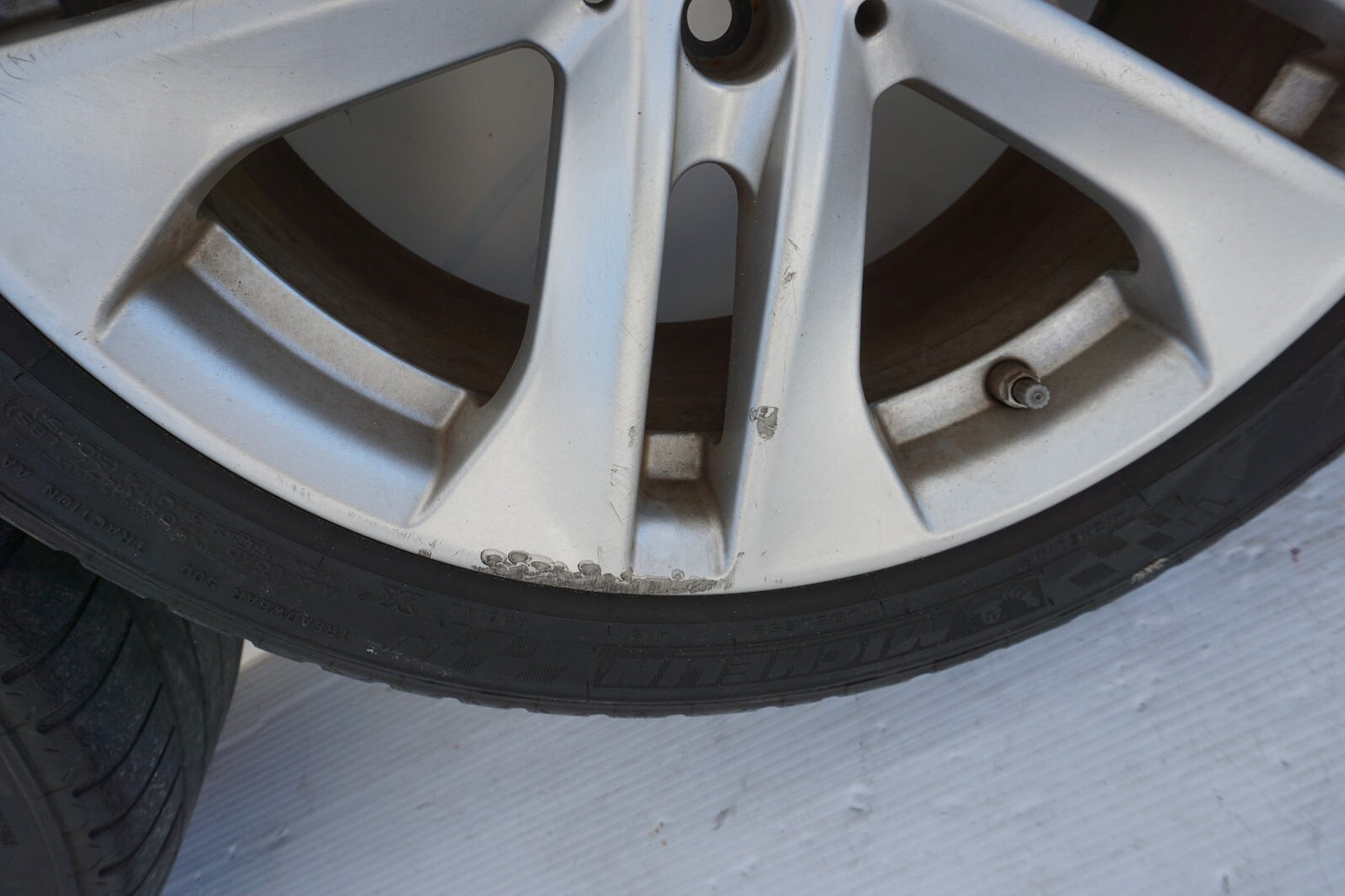 08-14 Mercedes C250 C300 C350 W204 ALLOY WHEEL RIM & TIRE R17 SET OF 4 OEM