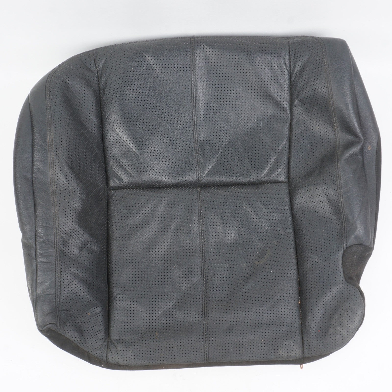 07-13 Mercedes W221 S600 Rear Left Recline Lower Bottom Seat Cushion Black OEM