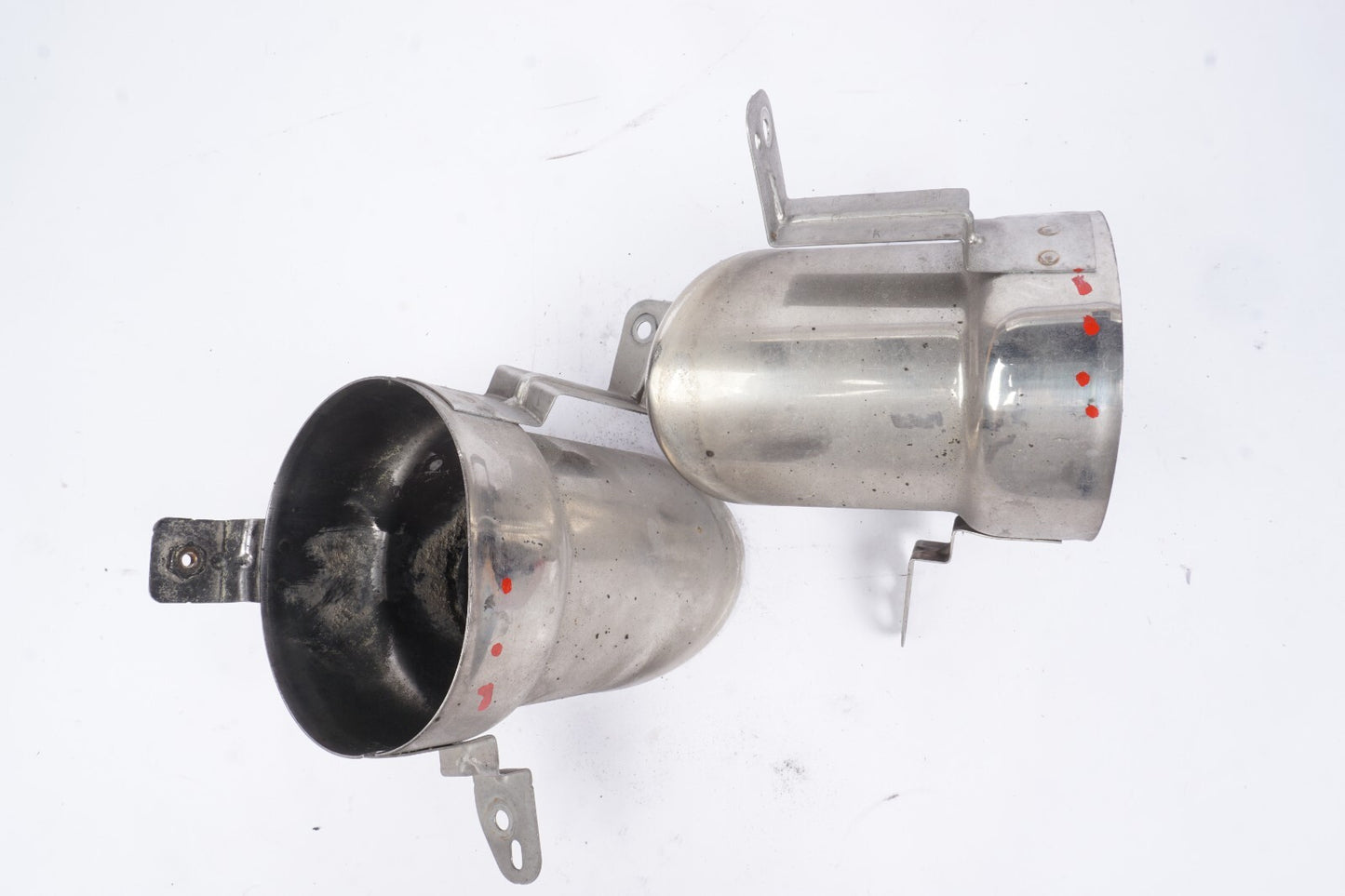 2017 - 2024 Alfa Romeo Giulia Rear Exhaust Pipe Tip Set Of 2 OEM