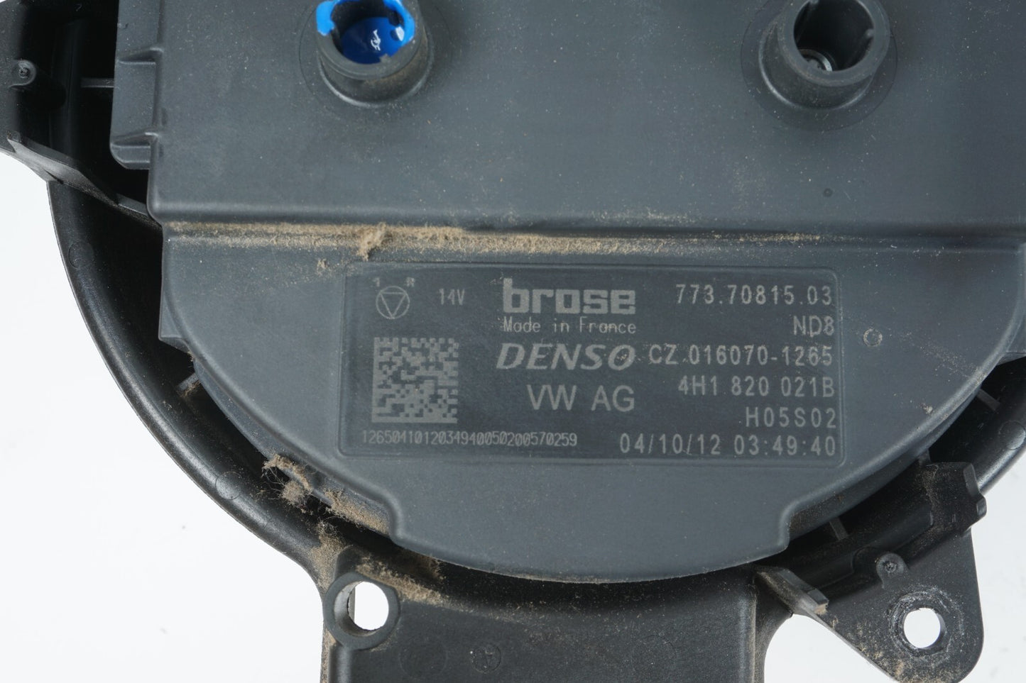 2012 - 2018 AUDI A7 A6 A/C HEATER BLOWER MOTOR FAN 4H1820021B OEM