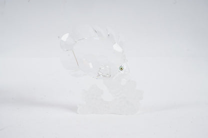 Swarovski Silver Crystal BUTTERFLY FISH 3" FIGURINE