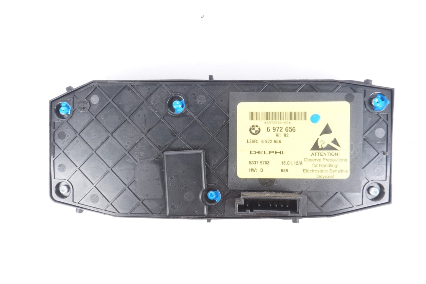 08-13 BMW E93 328 335 M3 Convertible Front Passenger Seat Control Switch 6972656
