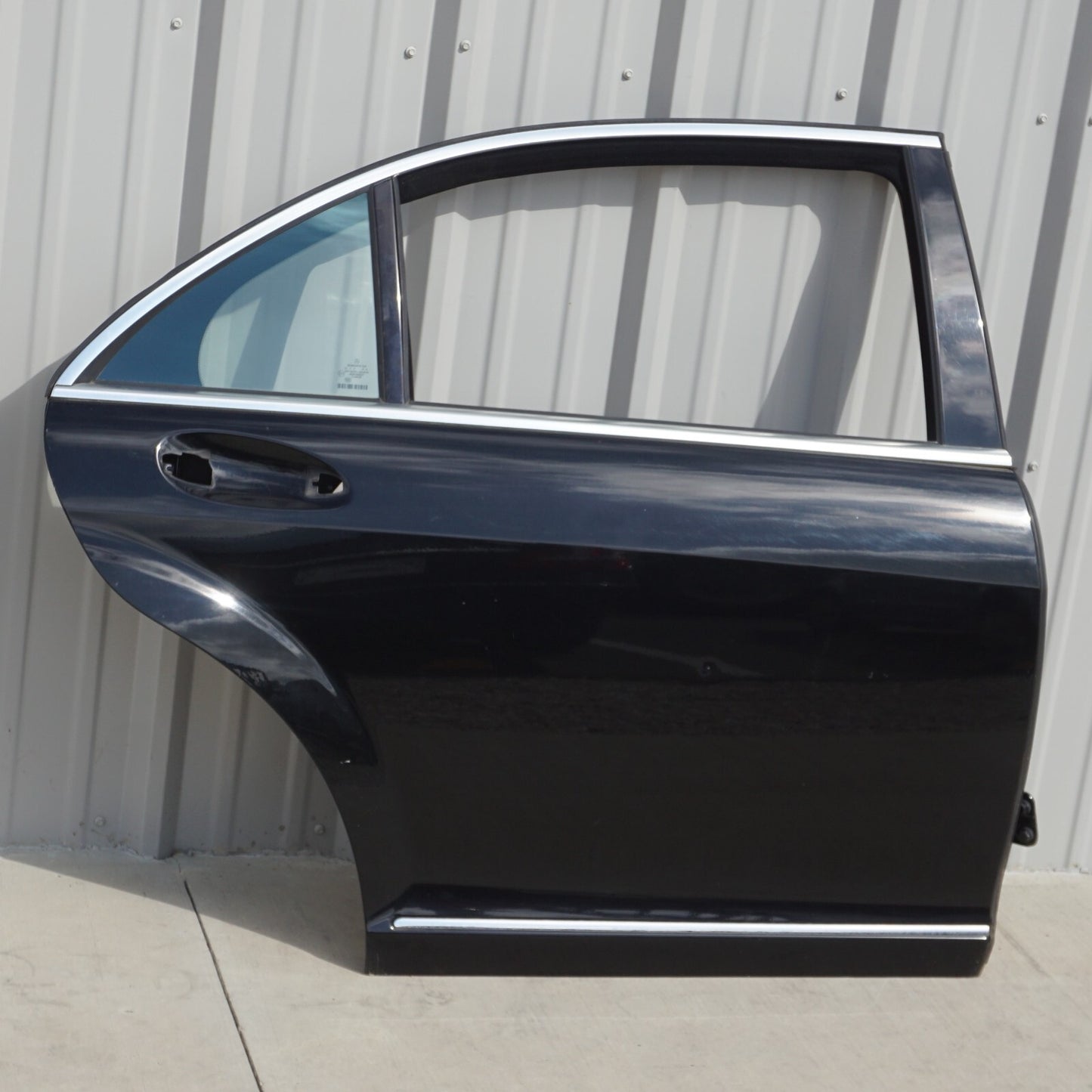 07-13 Mercedes W221 S450 S550 S600 Rear Door Shell Right Passenger Side OEM