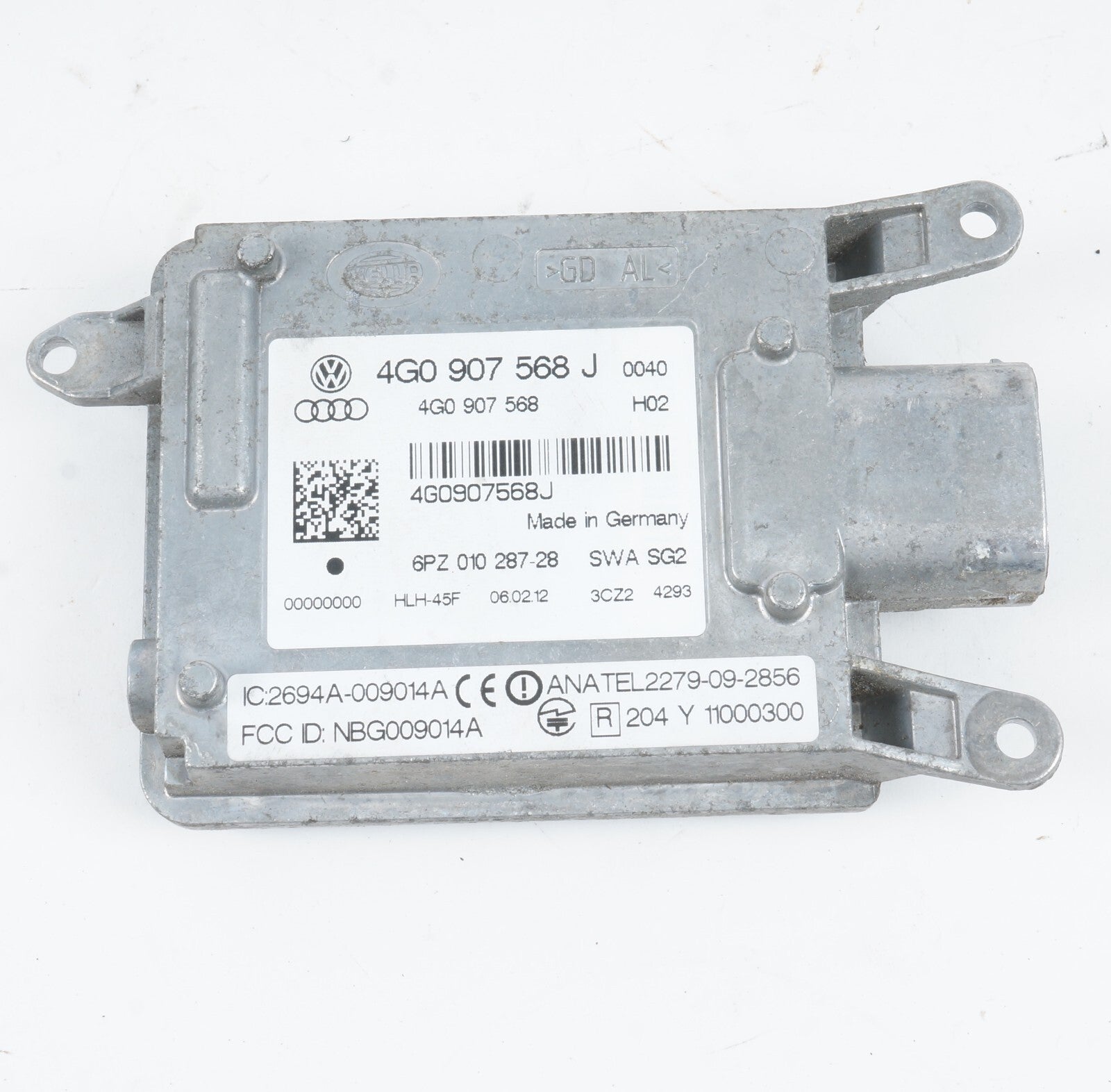 2012 - 2015 AUDI A7 REAR RIGHT PASSENGER SIDE BLIND SPOT RADAR SENSOR MODULE OEM