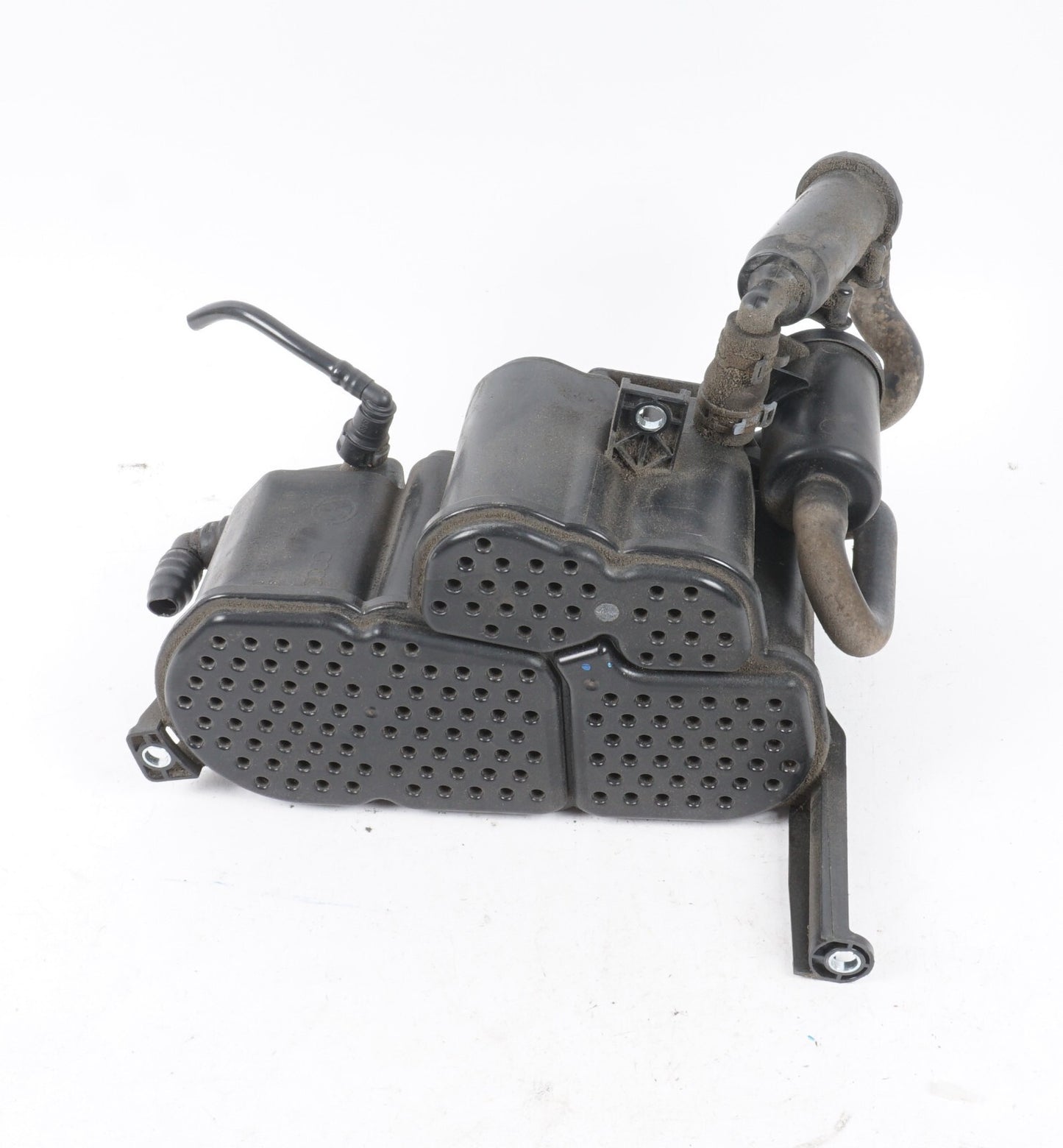 11-17 AUDI A8L A8 FUEL EVAP CHARCOAL CANISTER 4H0201801A OEM