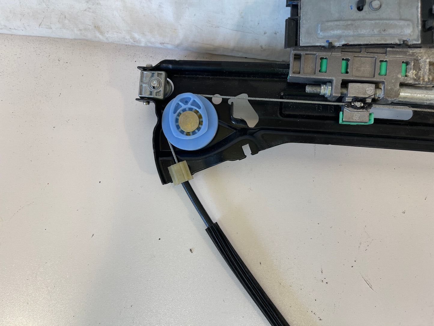 2012-2015 AUDI A7 S7 REAR LEFT DRIVER SIDE DOOR WINDOW REGULATOR W/ MOTOR OEM