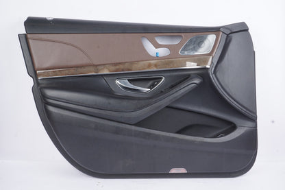 2014 - 2017 MERCEDES S550 W222 FRONT LEFT DOOR TRIM COVER PANEL OEM