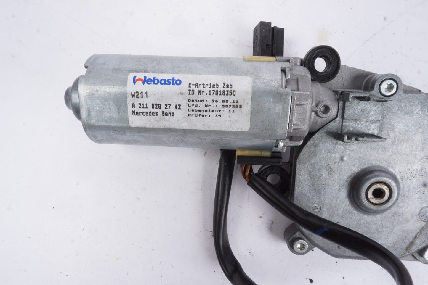 2007 - 2013 OEM Mercedes W221 S550 Left Driver Side Window Shade Motor