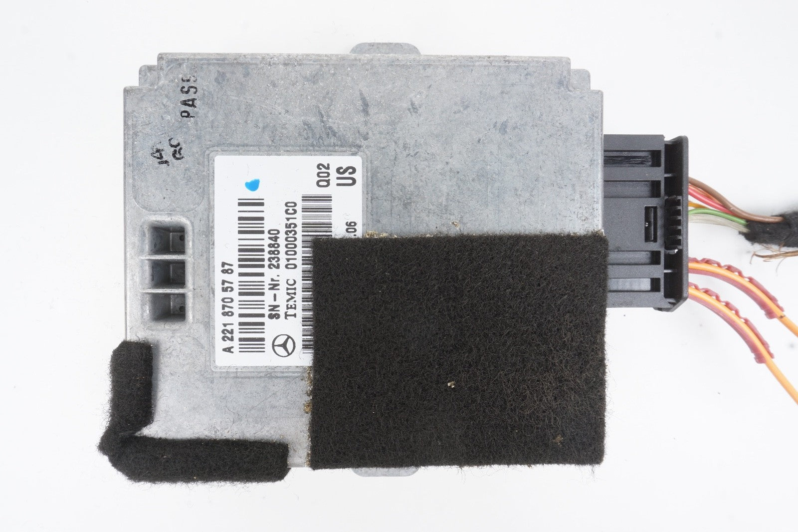07-14 Mercedes W221 S600 CL550 Voice Language Communication Control Module OEM