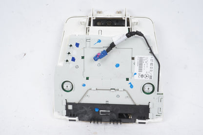11-17 Mercedes W207 E550 E350 Convertible Overhead Dome Light Lamp BEIGE OEM