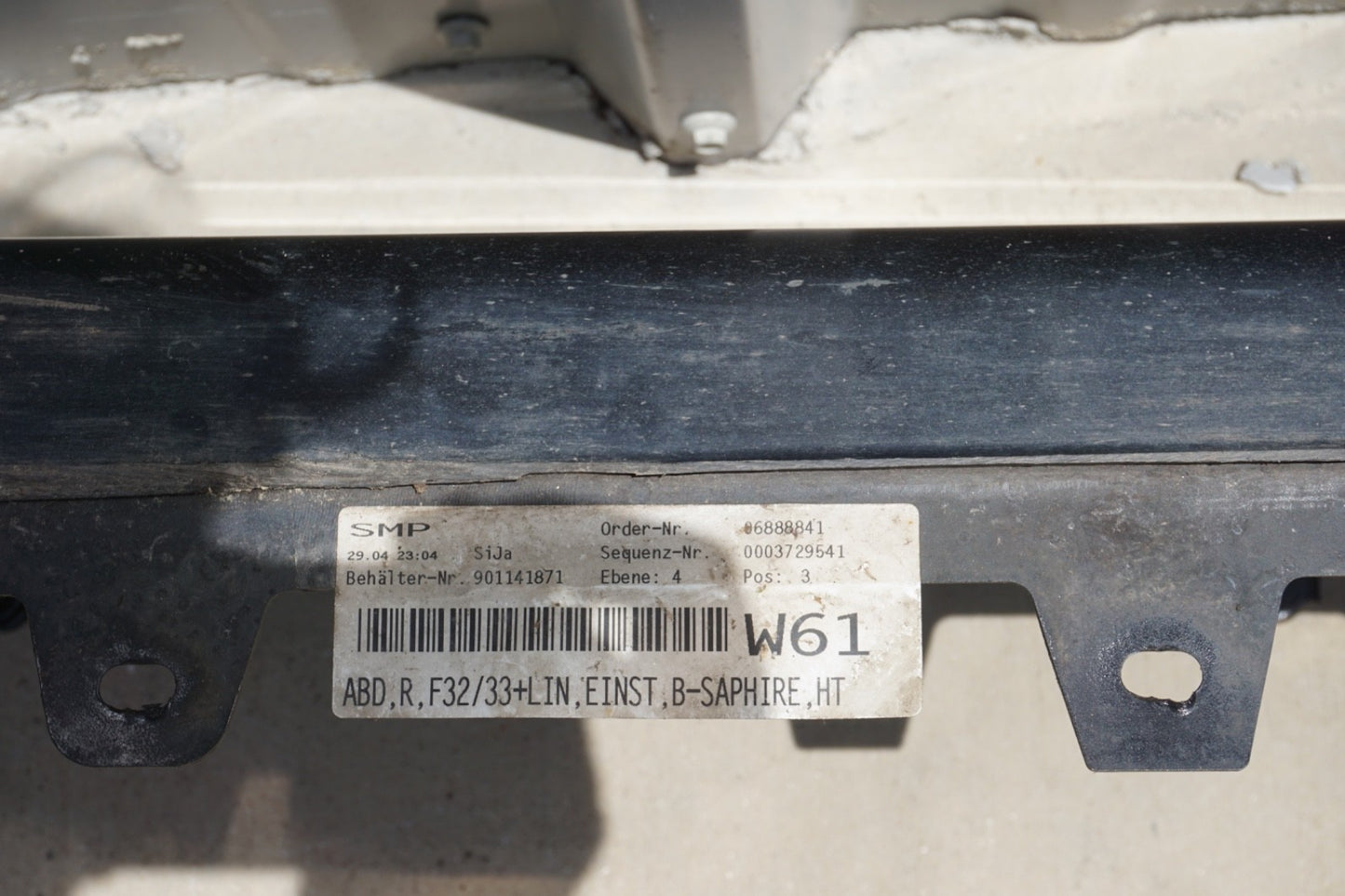 14-20 BMW 428i 430i 435i F32 F33 Right Passenger  Side Skirt Rocker Panel