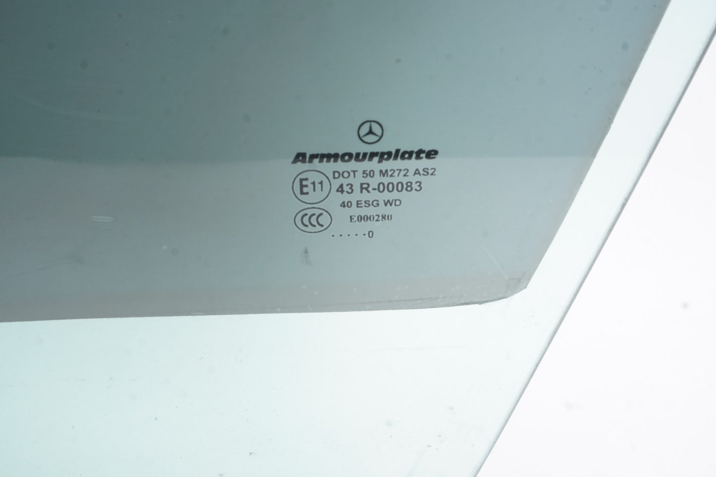 08-14 Mercedes-Benz C300 Front Left Driver Door Window Glass OEM