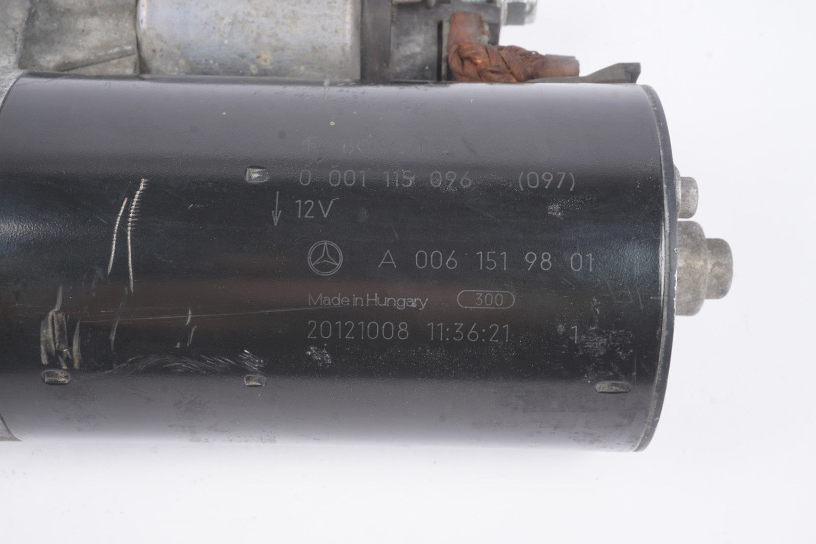07-14 Mercedes W164 ML350 R350 E320 GL320 Engine Motor Starter 0061516101 OEM