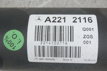2007-2011 MERCEDES S-CLASS S550 W221 AWD REAR DRIVE SHAFT PROPELLER CARDAN OEM