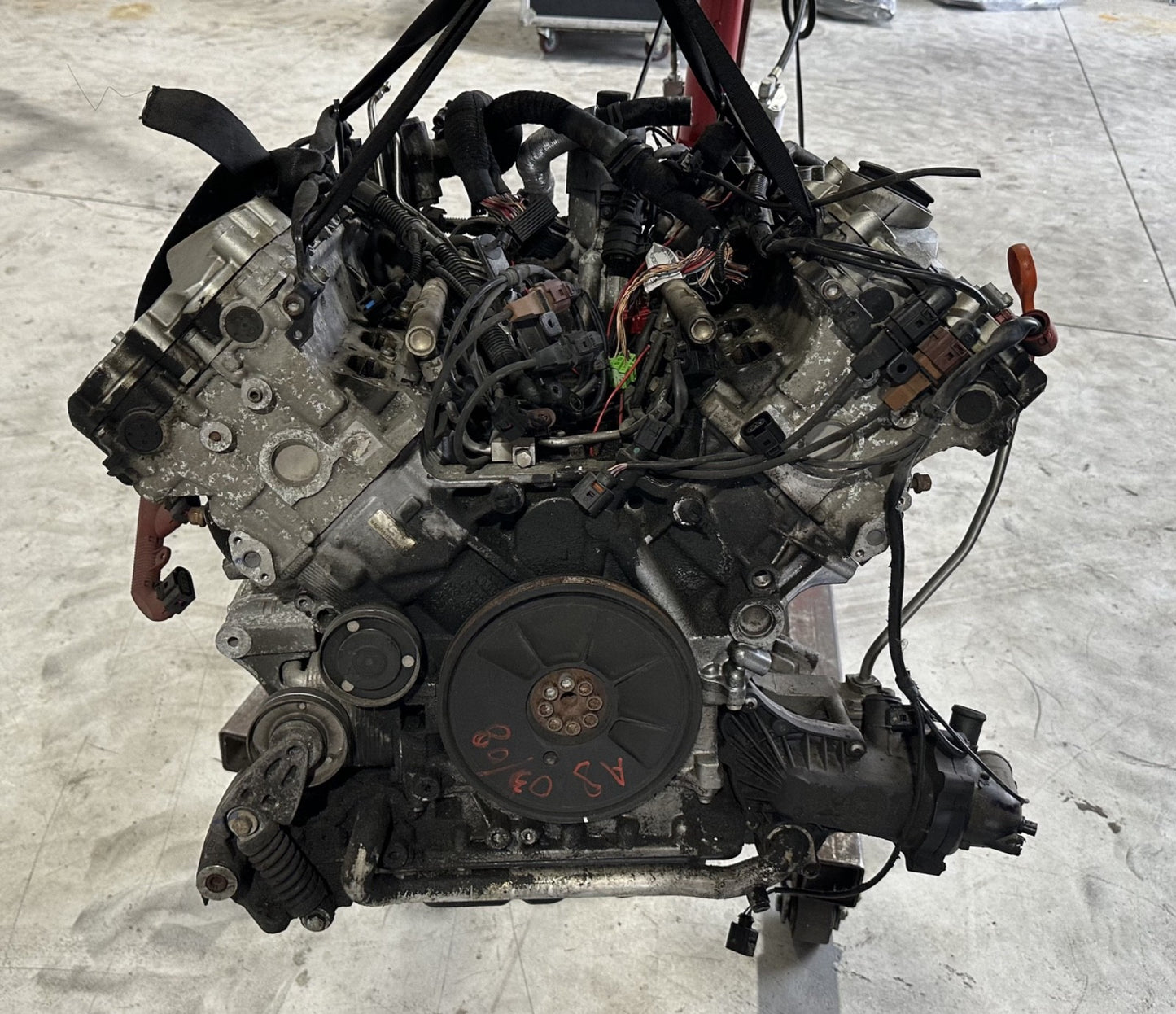 2008 AUDI A8 4.2L ENGINE MOTOR 86K MILES