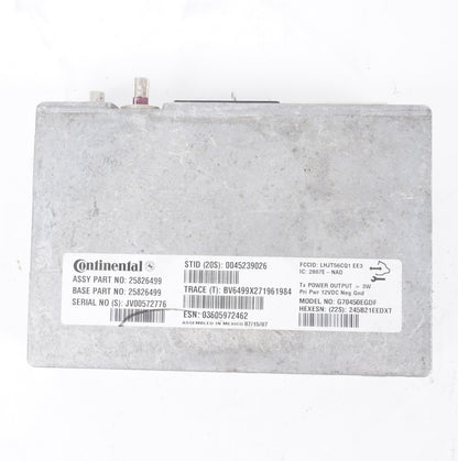 2007 - 2009 Chevy Suburban Communication Computer Module 25826499 OEM