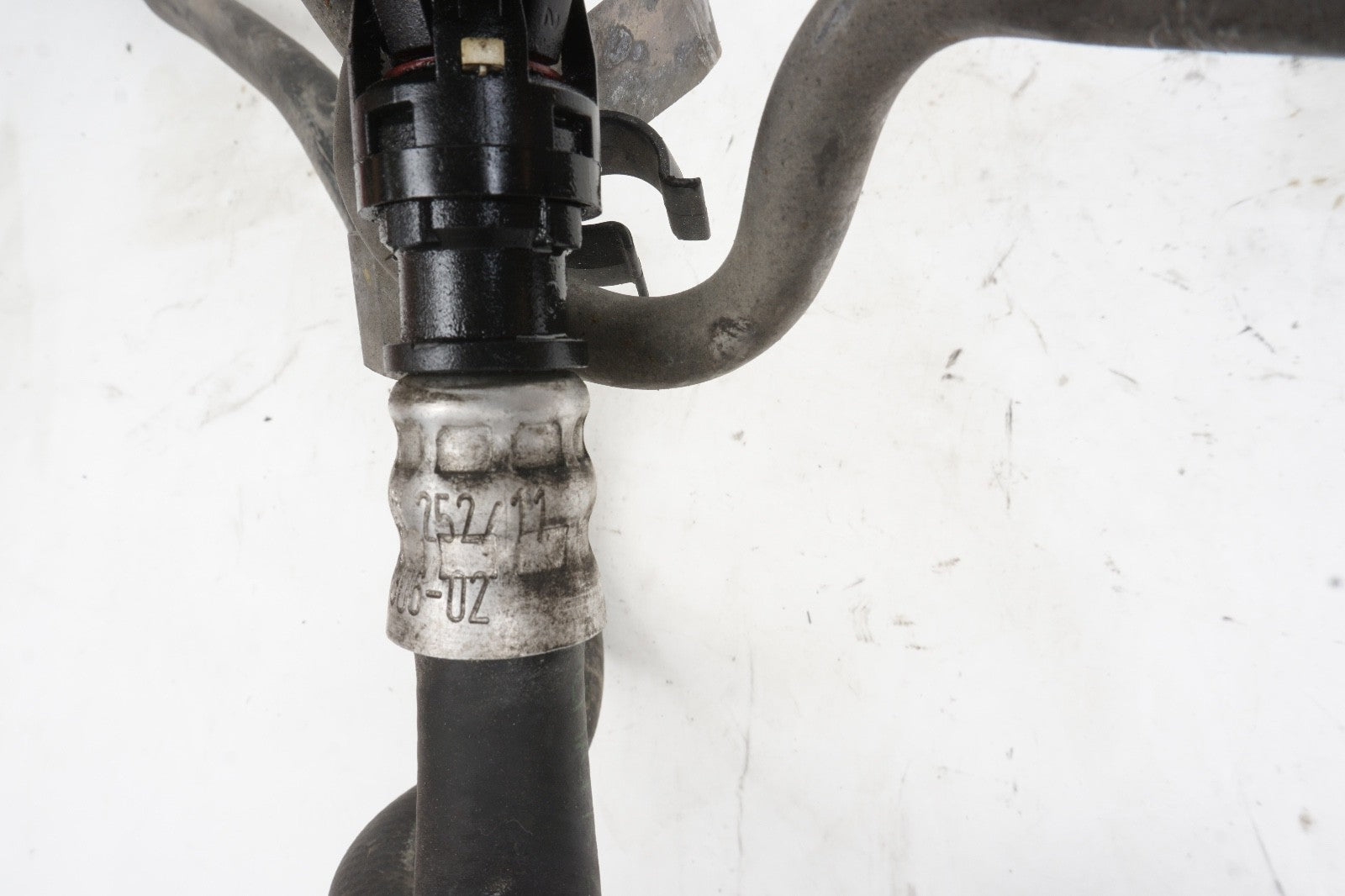 BMW 550 650 Power Steering Hydraulic Pump Flow Line Return Pipe Hose OEM