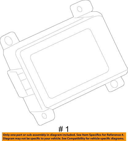 14 - 20 MITSUBISHI OUTLANDER BLUETHOOTH COMMUNICATION MODULE COMPUTER OEM