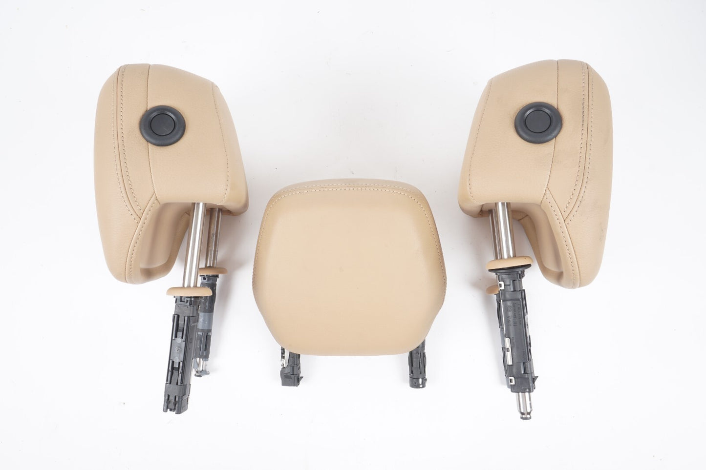 2011-2018 PORSCHE CAYENNE REAR SEAT HEADREST SET OF 3 OEM