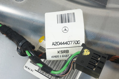 08-14 Mercedes W204 C300 C250 Rear Right Passenger Door Window Regulator OEM