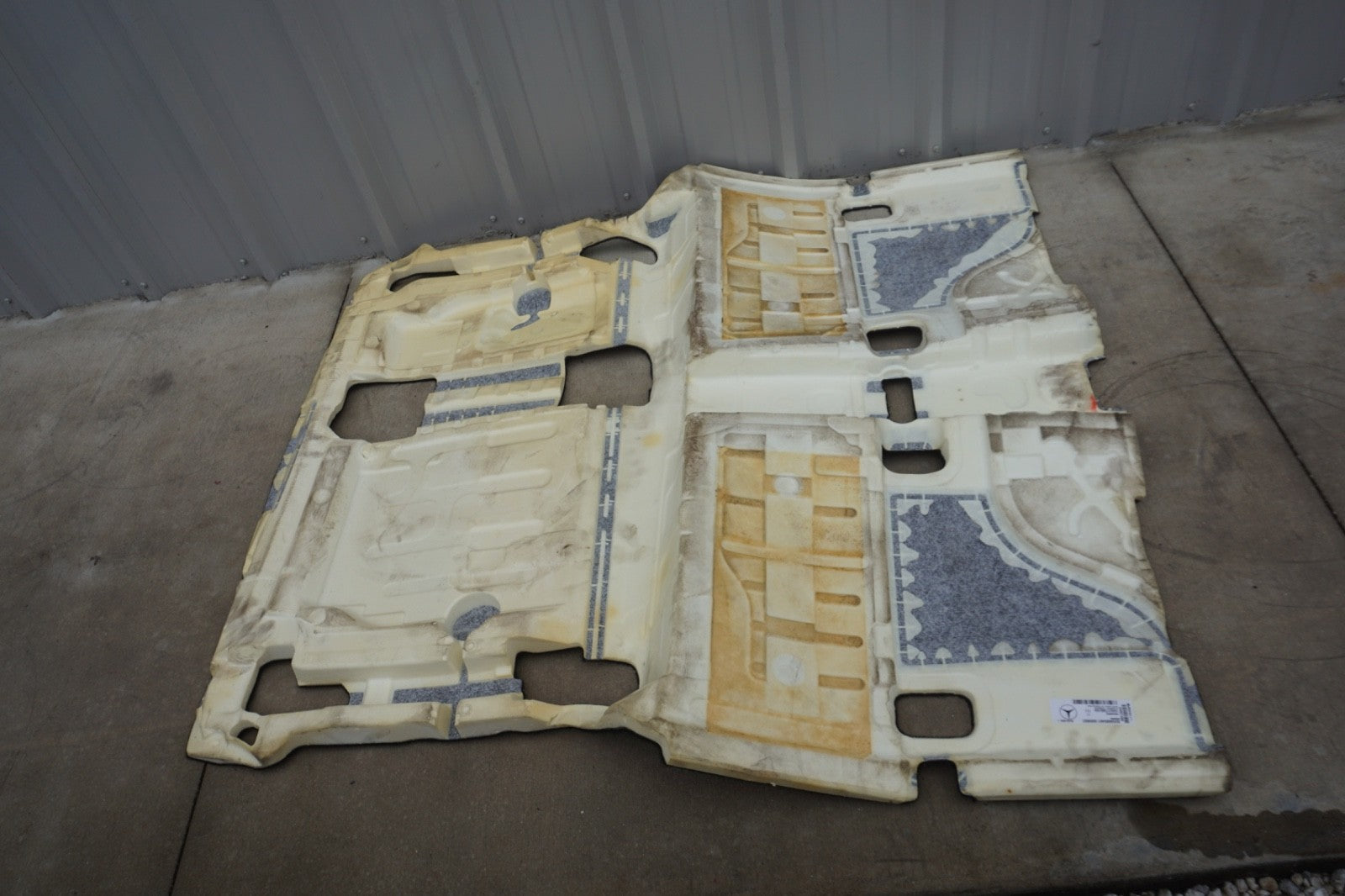 2022 - 2024 MERCEDES EQB350 X243 REAR FLOOR CARPET COVER LINER OEM