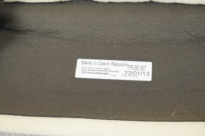 2011-2018 PORSCHE CAYENNE FRONT RIGHT PASSENGER  SEAT BACK COVER PANEL TRIM OEM