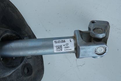 2012-2018 AUDI A6 A7 LEFT SIDE STEERING COLUMN U JOINT SHAFT 4G1419753B OEM