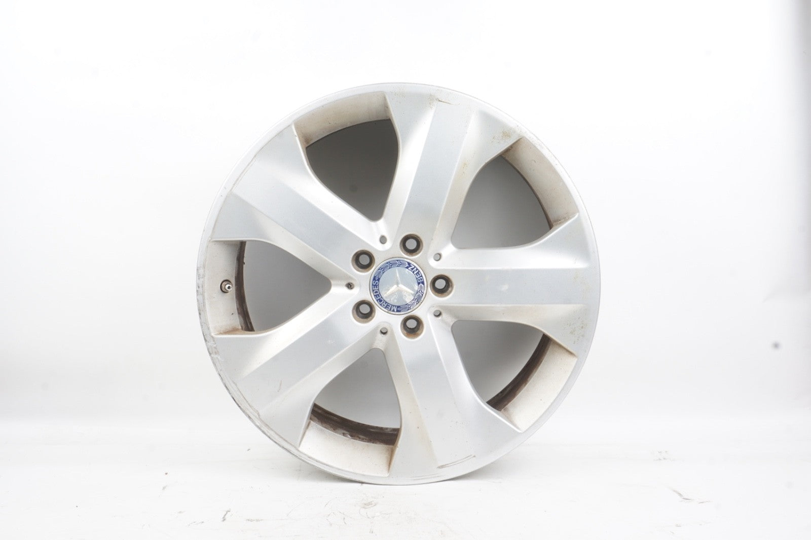 2007-2012 Mercedes GL450 ML350 8X19 Alloy Wheel Rim Silver W/ 5 Spoke 1644015602