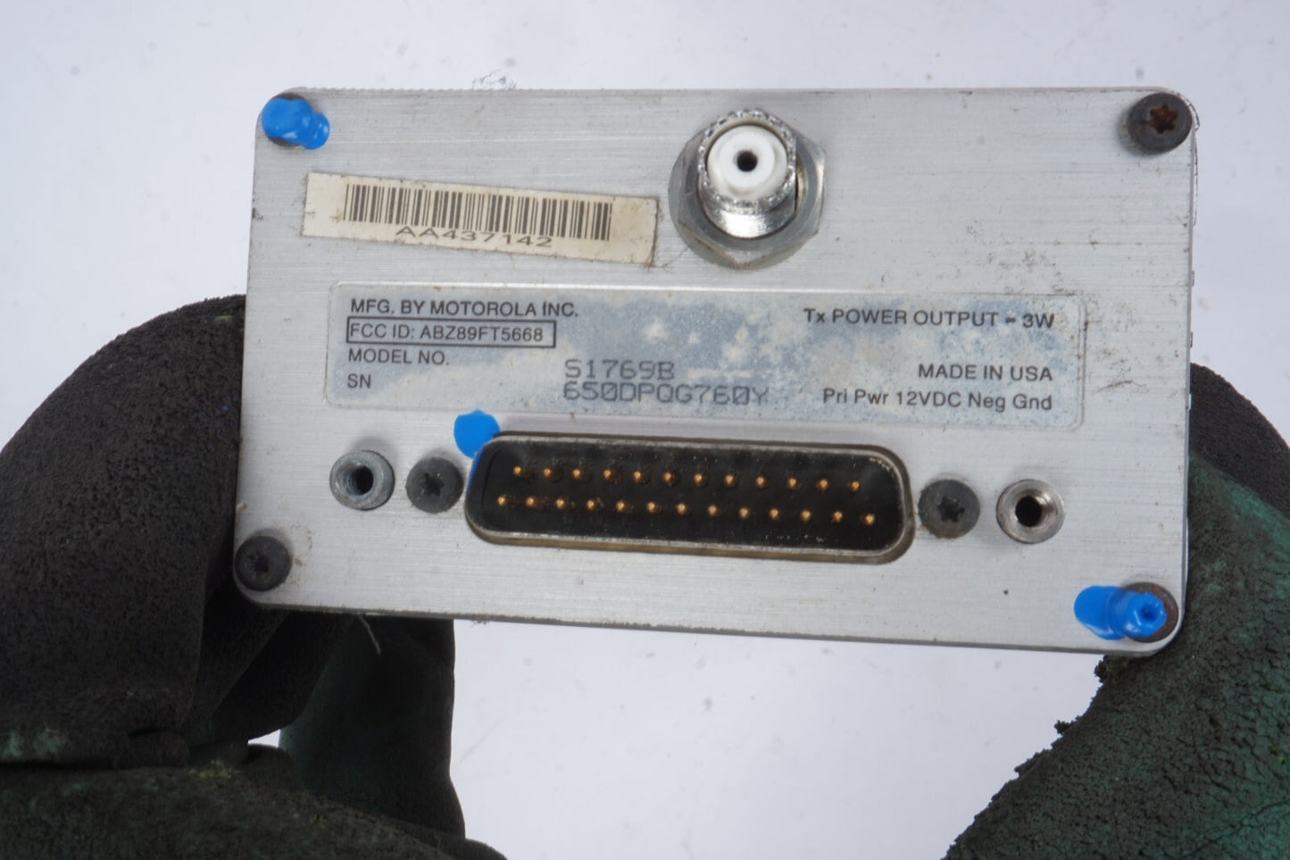 1990-1993 MERCEDES R129 300SL MOTOROLA Amplifier Receiver OEM