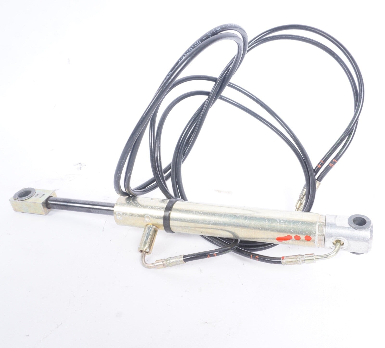 2003-2012 MERCEDES SL500 CONVERTIBLE ROOF HYDRAULIC CYLINDER SHOCK LINE 41 51