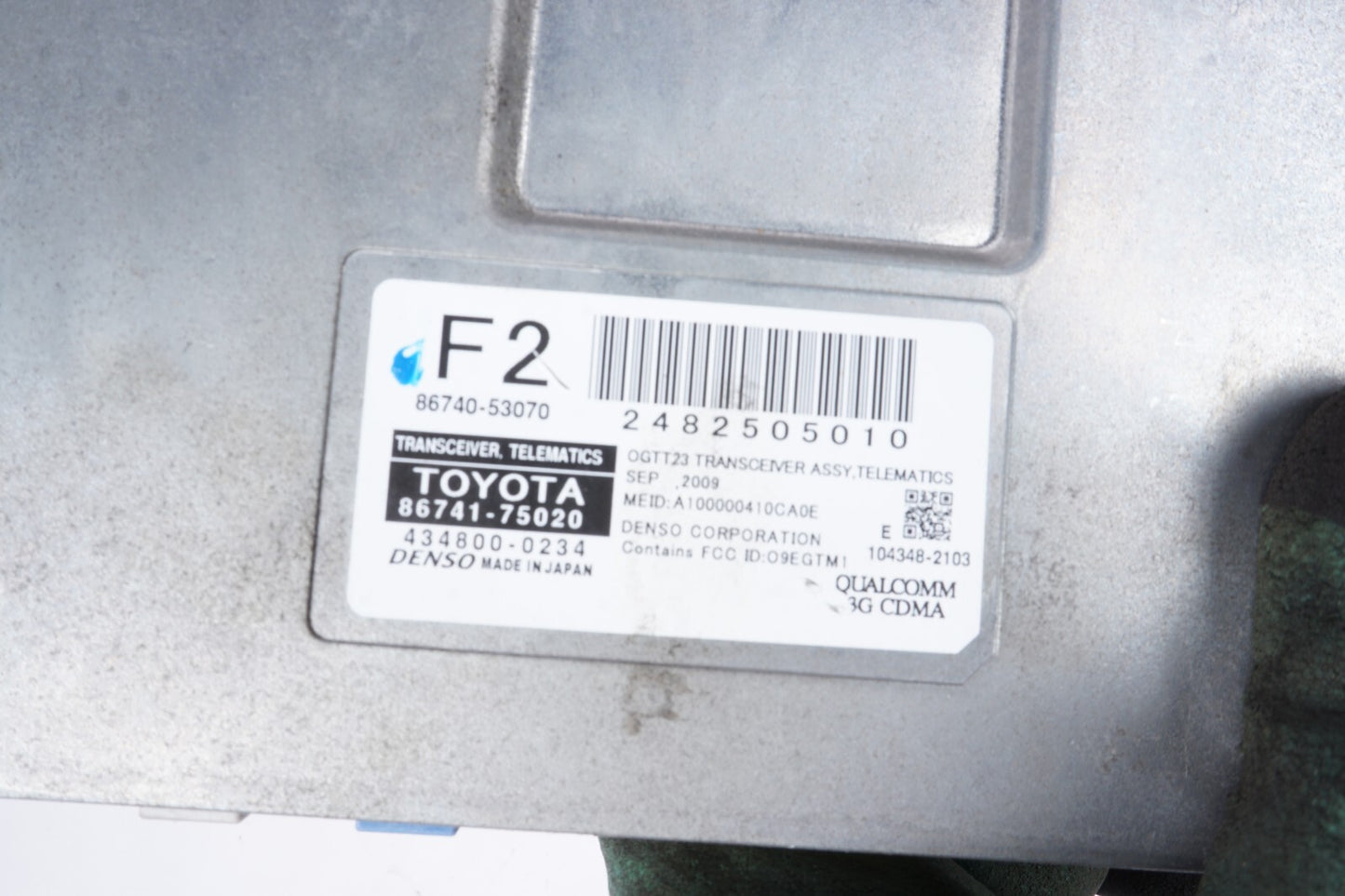 2010 - 2011 Lexus Is250 Is350 Telematics Transceiver Control Module OEM