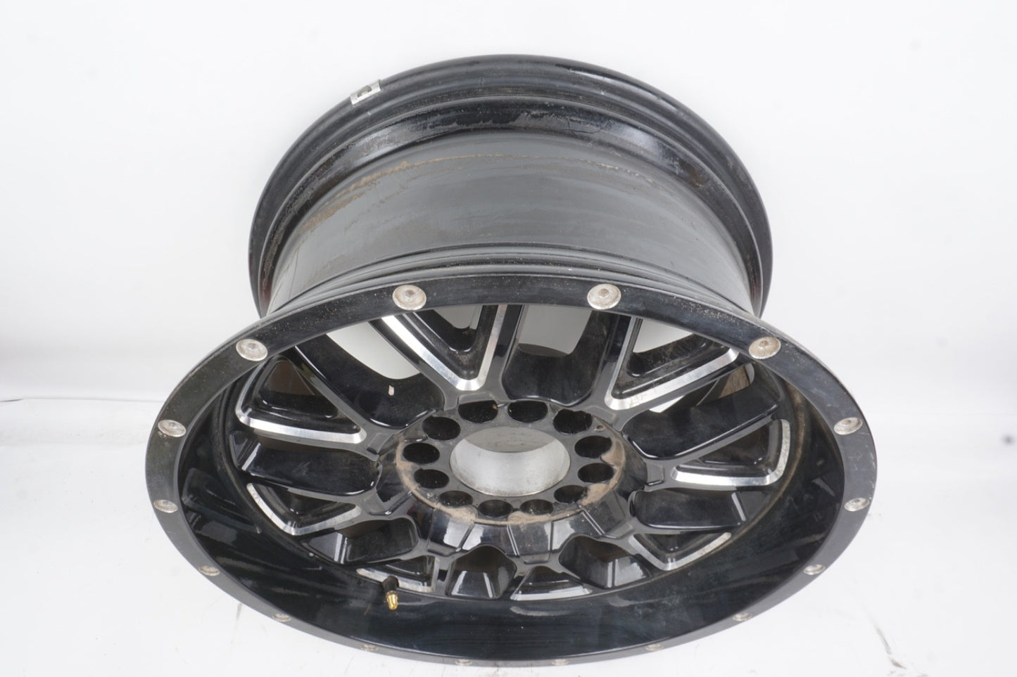 18 X 9 Inch Black Alloy Wheels Rim PCD 5x114.3 / 5x135 Wheel ET 0mm CB 87.1
