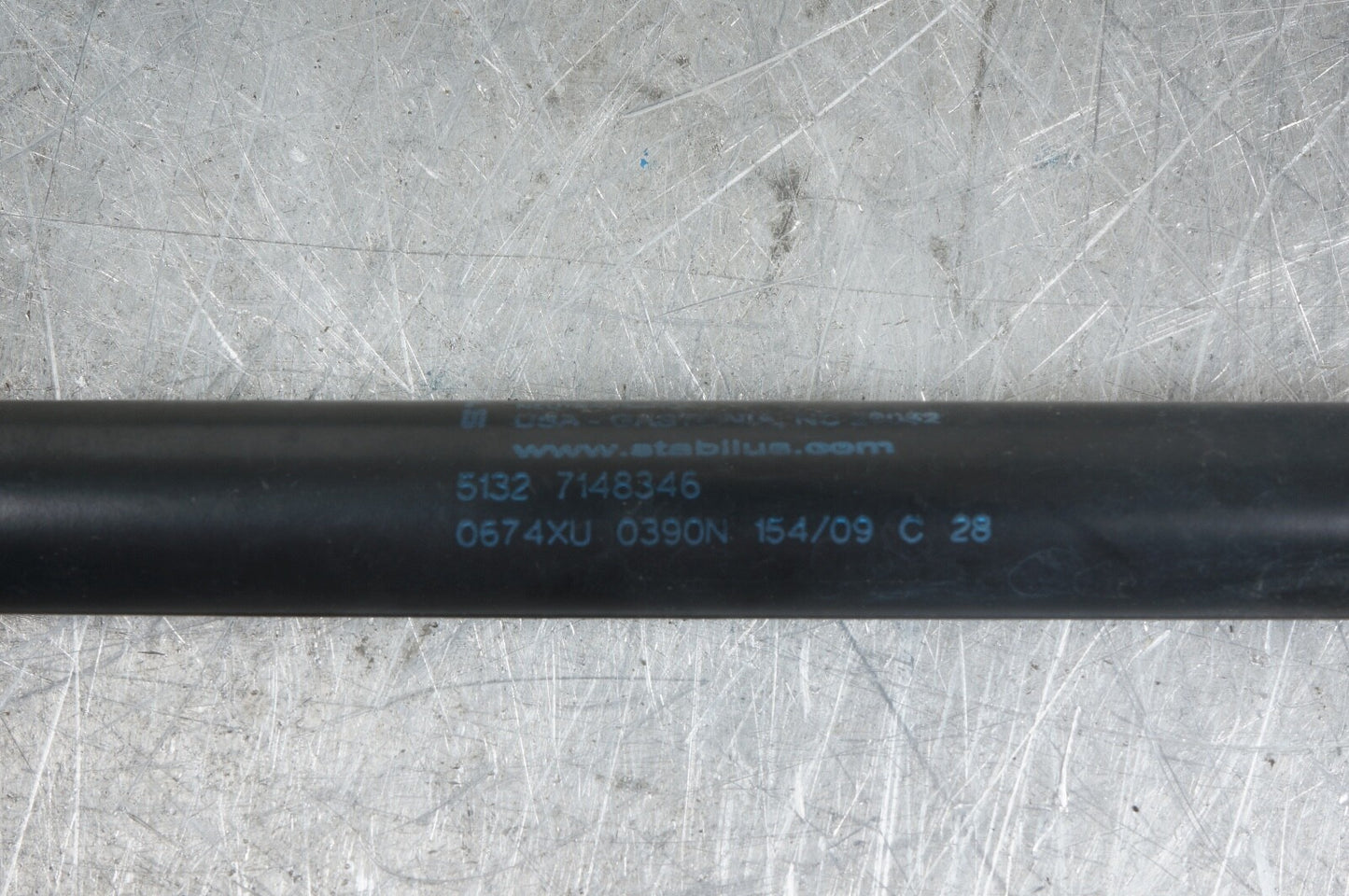 2007-2013 BMW X5 E70 FRONT LEFT & RIGHT HOOD BONNET SHOCK STRUT SET 7148346 OEM