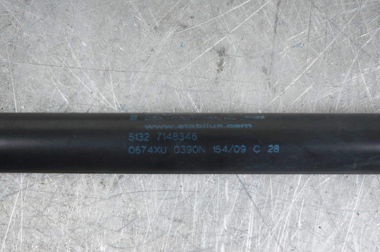 2007-2013 BMW X5 E70 FRONT LEFT & RIGHT HOOD BONNET SHOCK STRUT SET 7148346 OEM