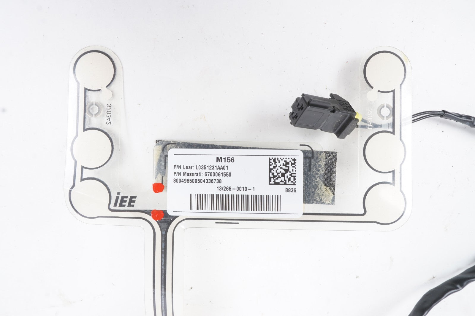 14 - 19 Maserati Ghibli Right Passenger Side Seat Belt Restraint Sensor OEM