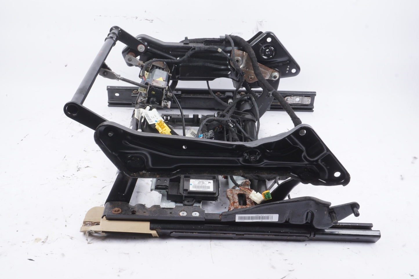 07-13 Mercedes W221 S63 AMG S550 Front Right Seat Rail Track Frame w/Motors OEM