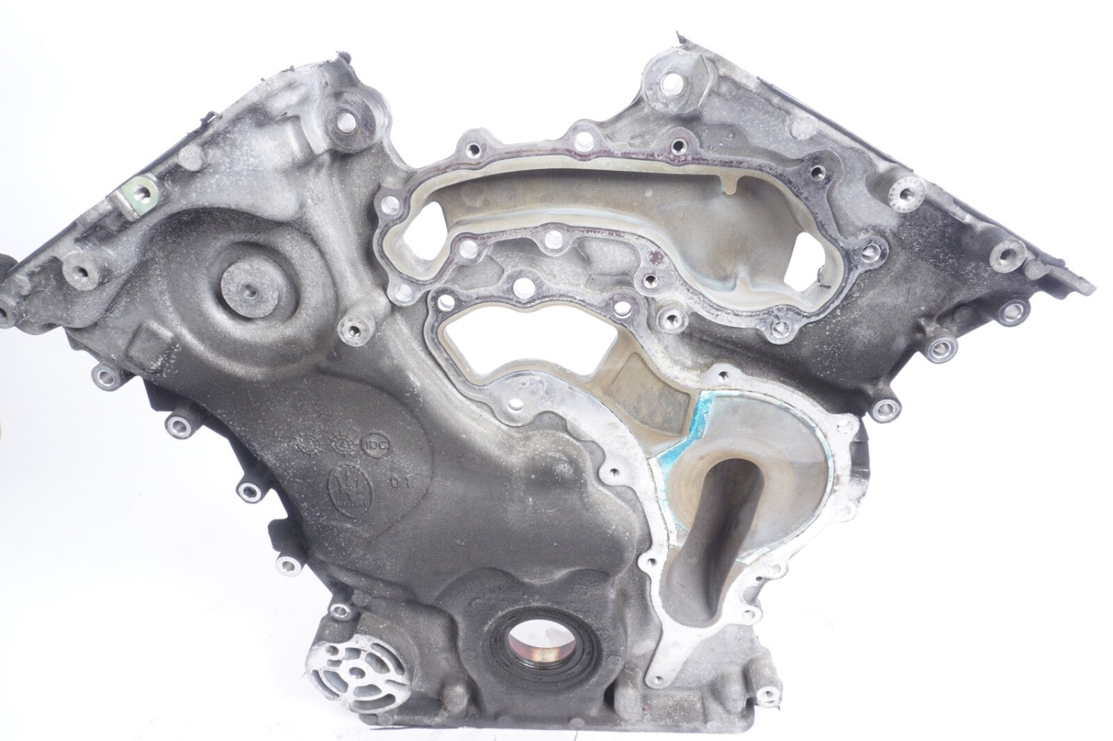 2014-2016 Maserati Ghibli 3.0L V6 Engine Timing Chain Cover Plate 910507 OEM