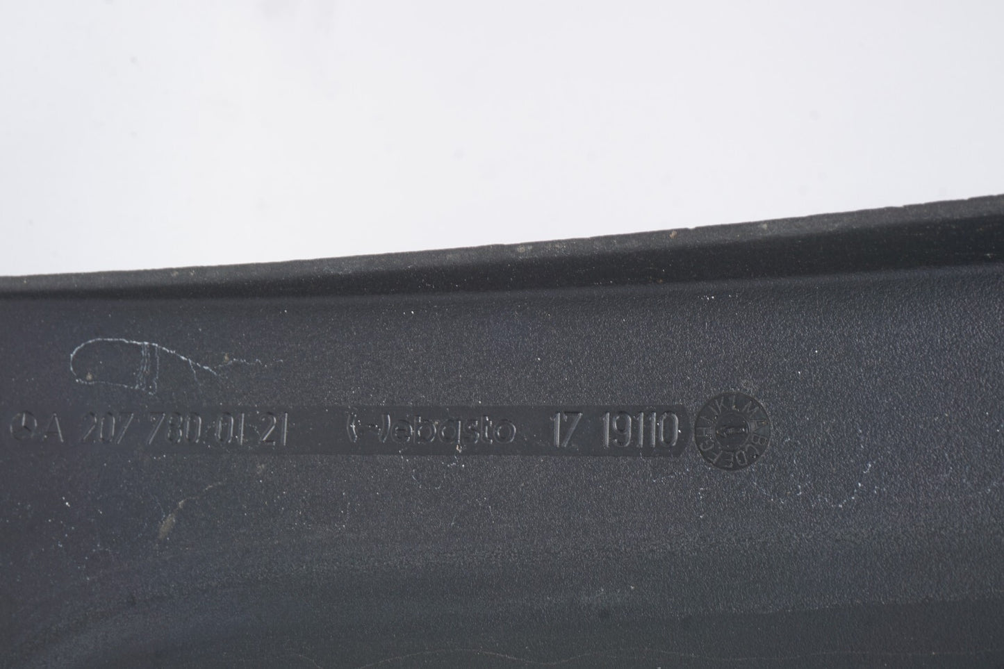 10-17 Mercedes W207 E350 Coupe Center Middle Panoramic Sunroof Glass OEM