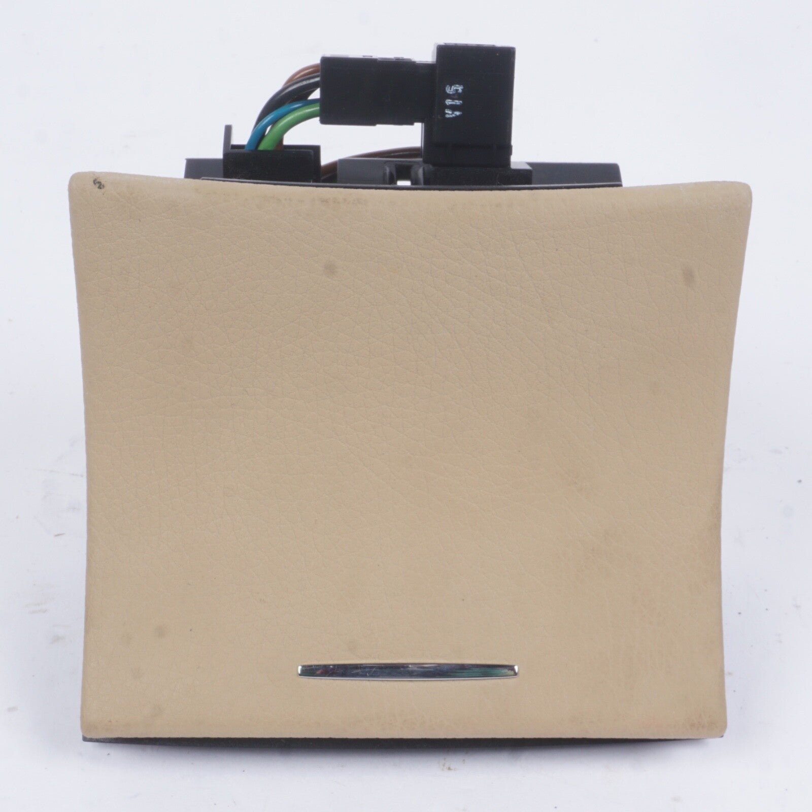 07-09 Mercedes W221 S63 AMG S600 Rear Ashtray Lighter Compartment Beige OEM