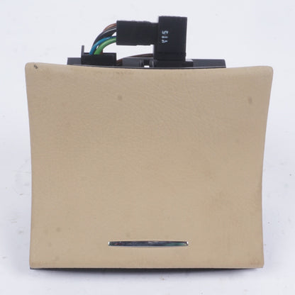 07-09 Mercedes W221 S63 AMG S600 Rear Ashtray Lighter Compartment Beige OEM