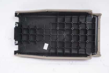 03-06 Mercedes R230 SL55 SL500 Center Console Rear Lid Cover Panel Beige OEM