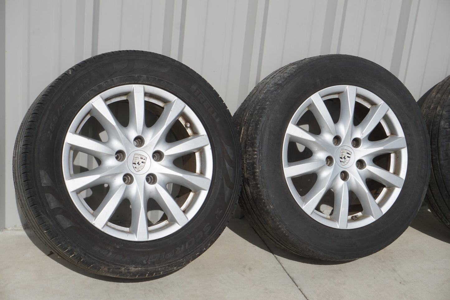 2011 - 2018 Porsche Cayenne 958 Alloy Wheel Rim 8Jx18 & Tire 255/55r18 OEM